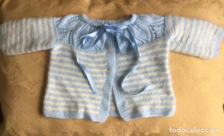 Nuevo: CHAQUETA PARA BEB&Eacute; AZUL Y BEIG - Foto 9
