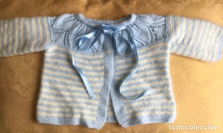Nuevo: CHAQUETA PARA BEB&Eacute; AZUL Y BEIG - Foto 12
