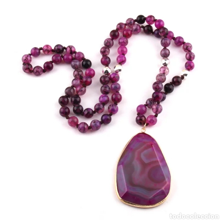 Nuevo: Collar piedra natural ENV&Iacute;O GRATIS!! - Foto 1