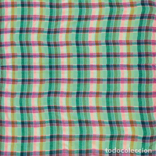 Nuevo: Toalla pareo cuadros multicolor - Foto 4