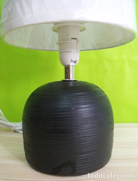Nuevo: L&aacute;mpara Mesa Cer&aacute;mica Dise&ntilde;o Circular - Foto 4