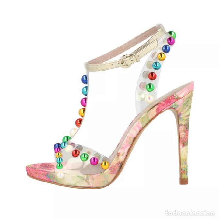 Nuevo: Sandalia multicolor Roberto Botella talla 36 - Foto 3