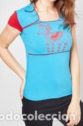 Nuevo: Camiseta turquesa talla S - Foto 1