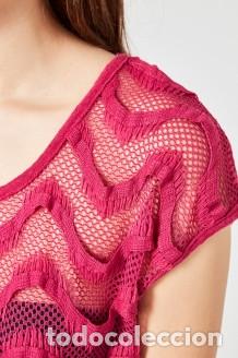 Nuevo: Top calado frambuesa talla M - Foto 3