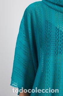 Nuevo: Jersey transparente turquesa talla &uacute;nica - Foto 3