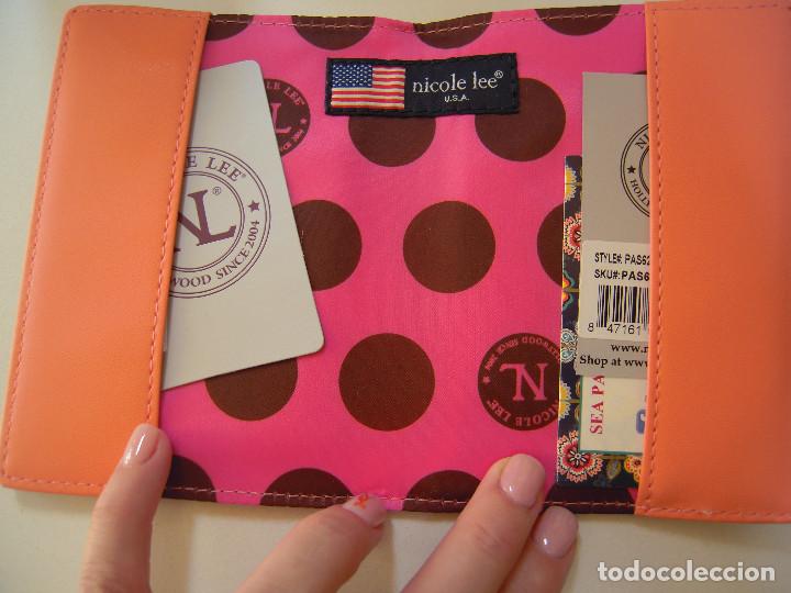 Nuevo: Funda pasaporte estampado multicolor - Foto 4