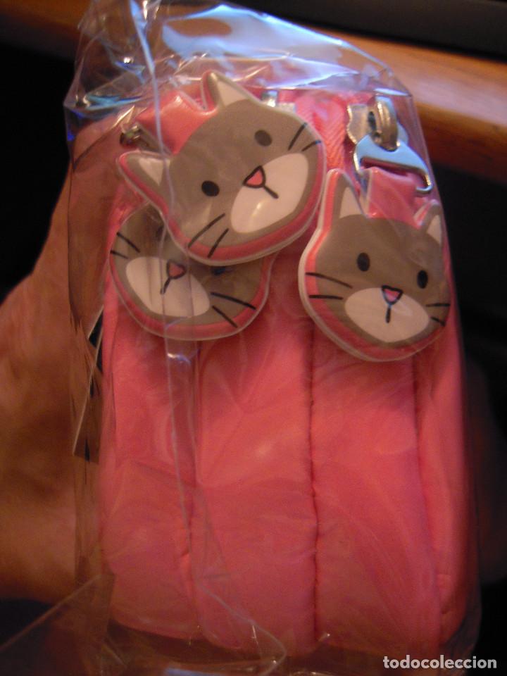 Nuevo: Portatodo tres compartimentos rosa gato - Foto 2