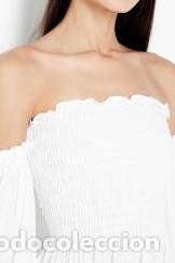Nuevo: Top blanco nido de abeja talla S/36 - Foto 3