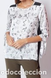 Nuevo: Blusa blanco y negro talla S/36 - Foto 1