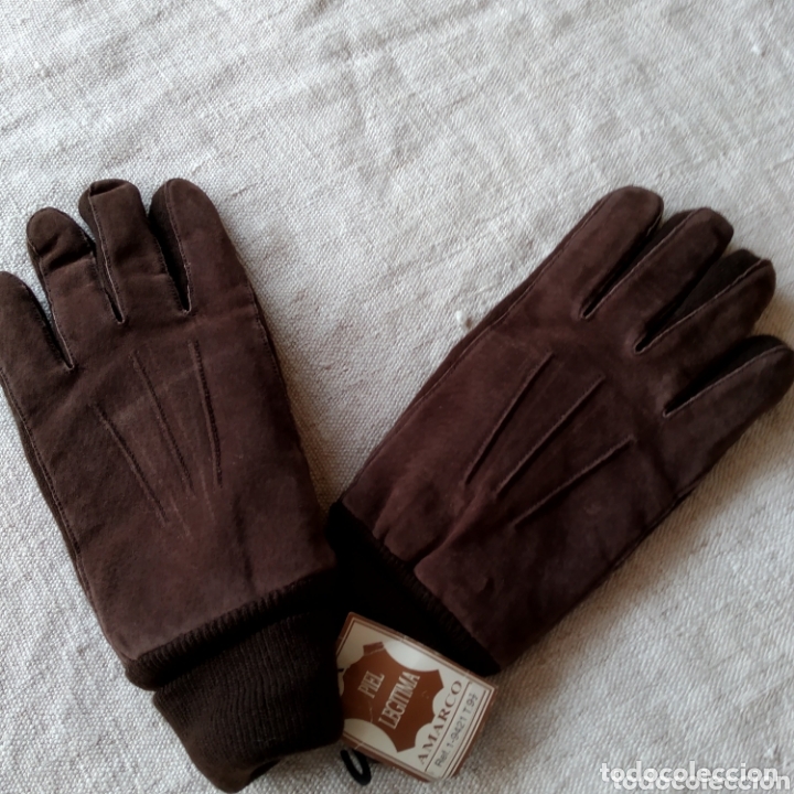 Nuevo: Guantes piel t&egrave;xtil acolchados - Foto 1