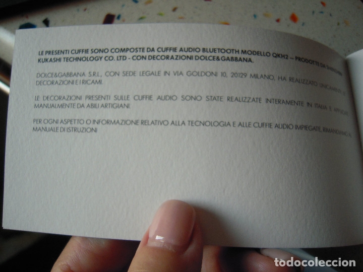 Nuevo: Auriculares estampados Dolce & Gabbana - Foto 14