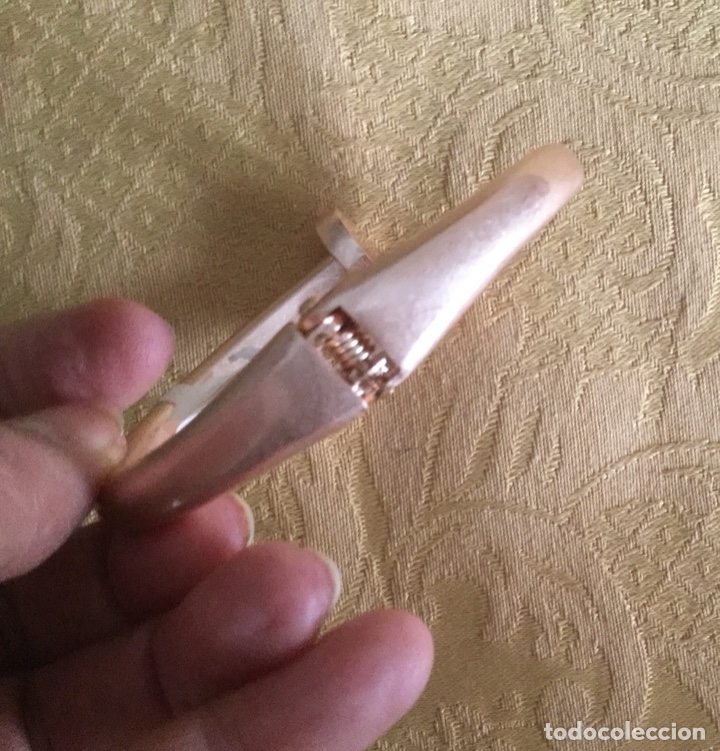 Nuevo: PULSERA DE METAL ORO ROSA CON FORMA DE CLAVO - Foto 5