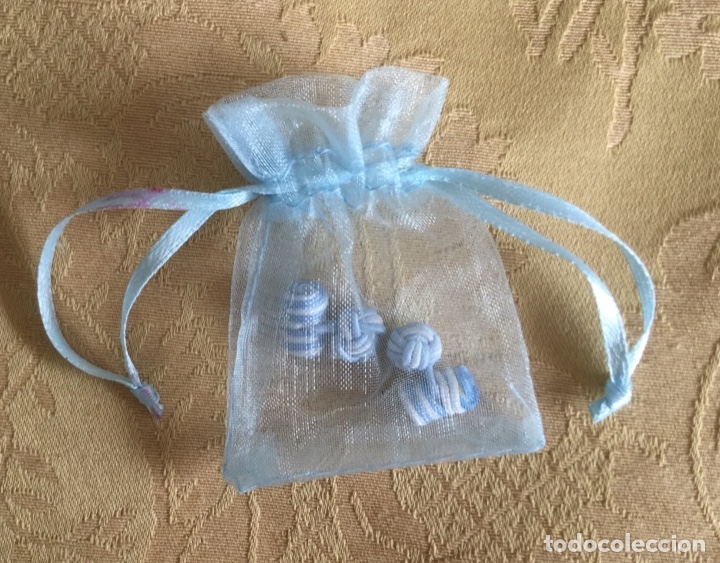 Nuevo: GEMELOS DE NI&Ntilde;O AZULES Y BLANCOS - Foto 1