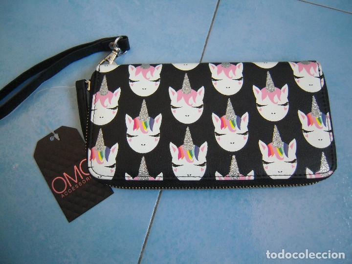 Nuevo: Cartera unicornios multicolores - Foto 1