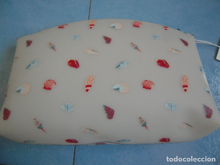 Nuevo: Neceser blanco conchas multicolores - Foto 5