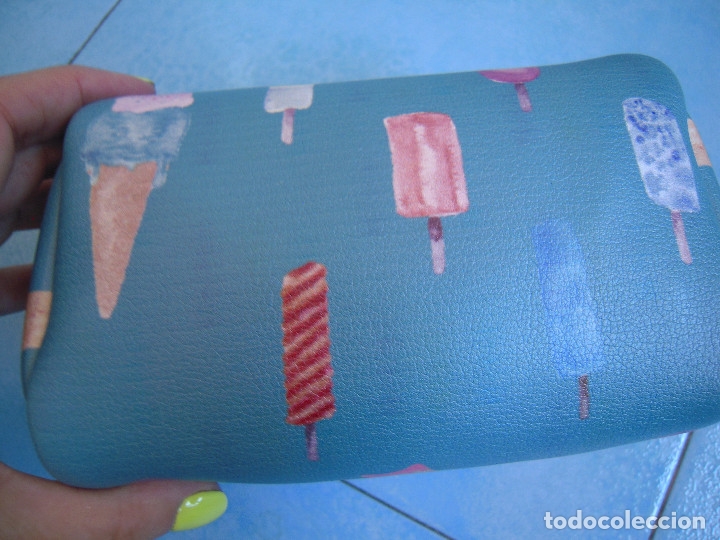 Nuevo: Neceser azul helados multicolores - Foto 4