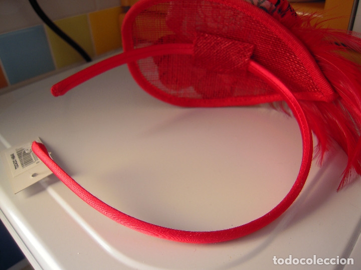 Nuevo: Diadema tocado roja Chesco - Foto 3