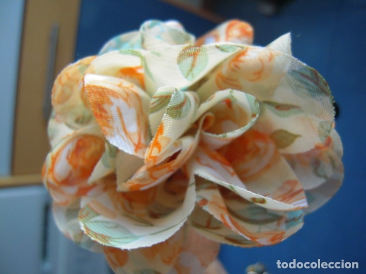 Nuevo: Diadema negra flor multicolor - Foto 4