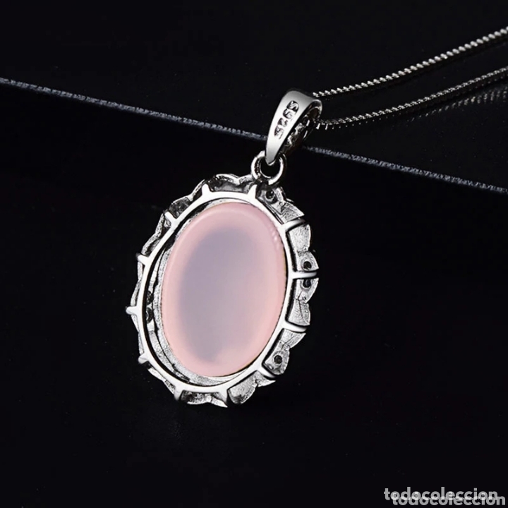 Nuevo: Collar de Plata y Cuarzo Rosa ENV&Iacute;O GRATIS!! - Foto 3