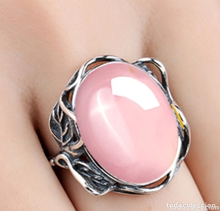 Nuevo: Anillo de Plata y Cuarzo Rosa ENV&Iacute;O GRATIS!! - Foto 2