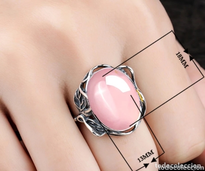 Nuevo: Anillo de Plata y Cuarzo Rosa ENV&Iacute;O GRATIS!! - Foto 3
