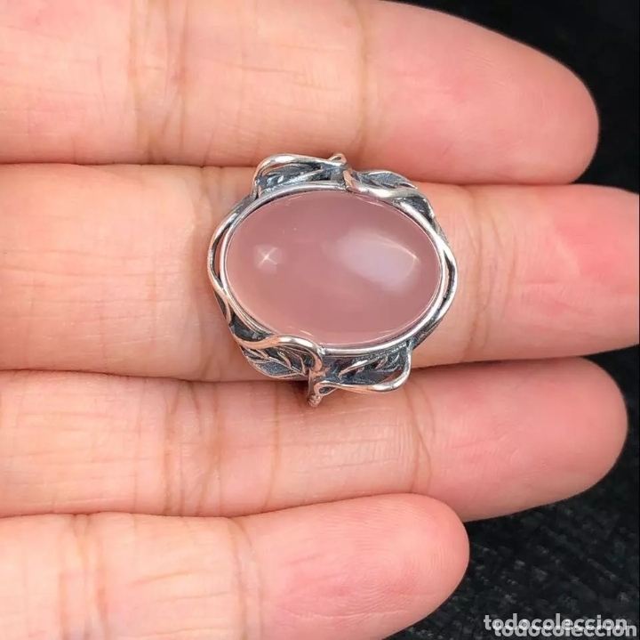 Nuevo: Anillo de Plata y Cuarzo Rosa ENV&Iacute;O GRATIS!! - Foto 4