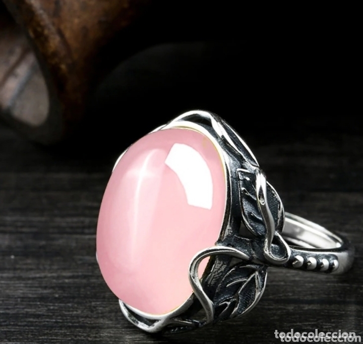 Nuevo: Anillo de Plata y Cuarzo Rosa ENV&Iacute;O GRATIS!! - Foto 1