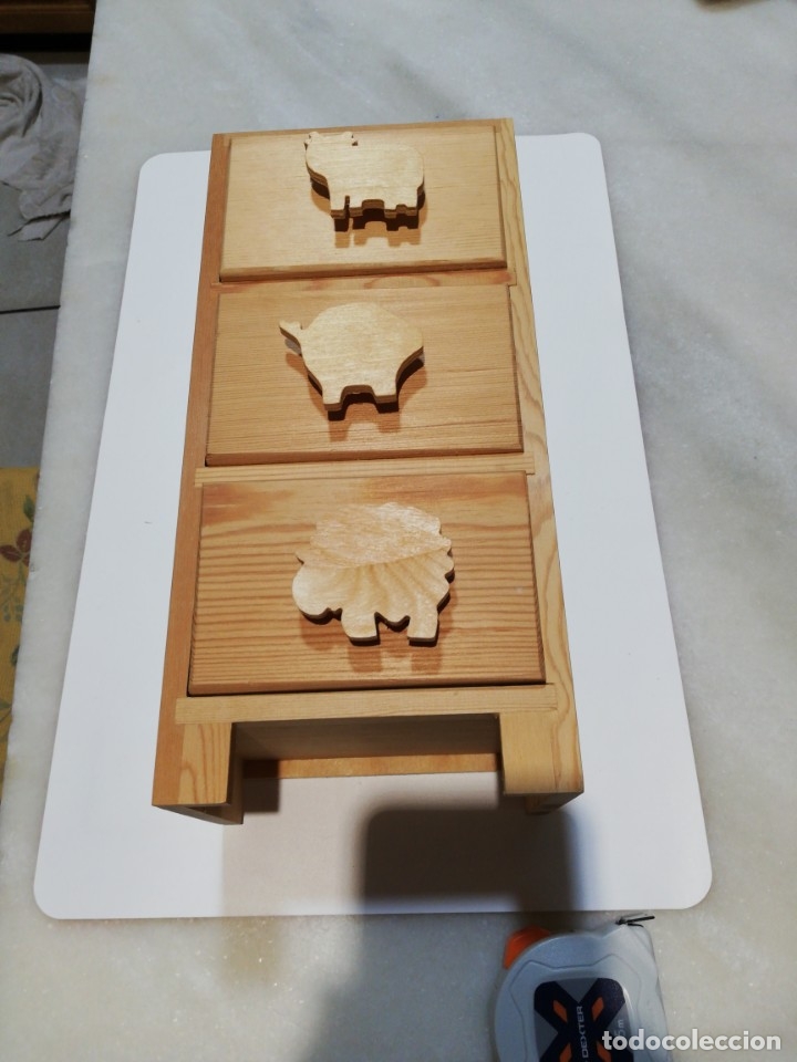 Nuevo: Peque&ntilde;a cajonera de madera maciza. - Foto 5
