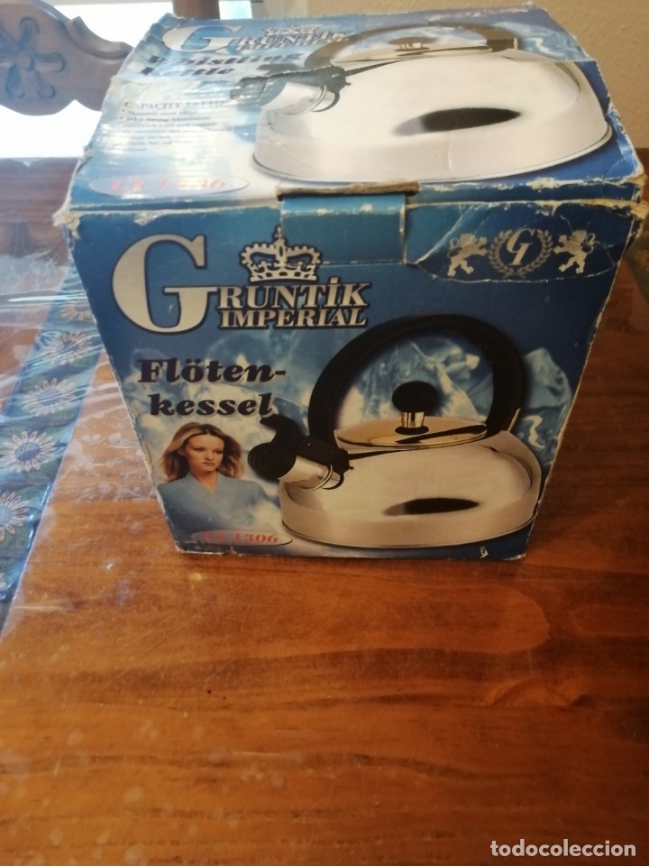 Nuevo: TETERA GRUNTIK IMPERIAL.NUEVA EN SU CAJA. - Foto 10
