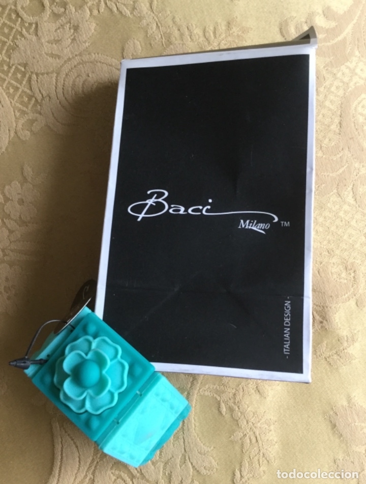 Nuevo: PULSERA DE GOMA VERDE BACI MILANO - Foto 4