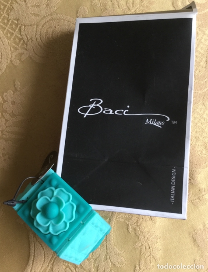 Nuevo: PULSERA DE GOMA VERDE BACI MILANO - Foto 5