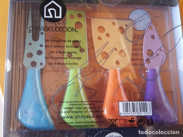 Nuevo: set de 4 cuchillos para queso - Foto 3
