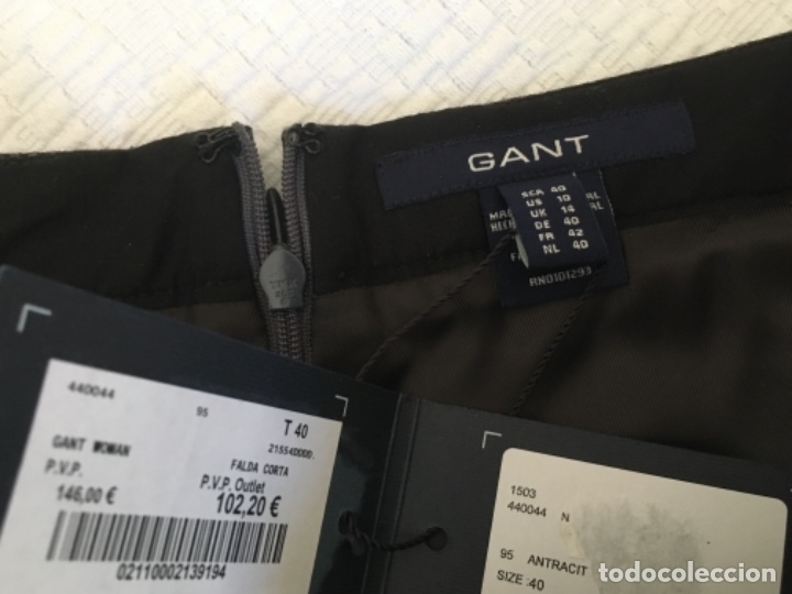 Nuevo: FALDA DE GANT SIN ESTRENAR. TALLA 40 - Foto 7
