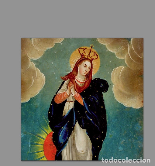 Nuevo: Azulejo 10x10 con la Virgen Inmaculada Concepci&oacute;n - Foto 1