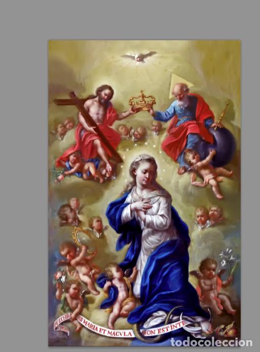 Nuevo: Azulejo rectangular 20x30 de la Coronaci&oacute;n de la Virgen Maria - Foto 1