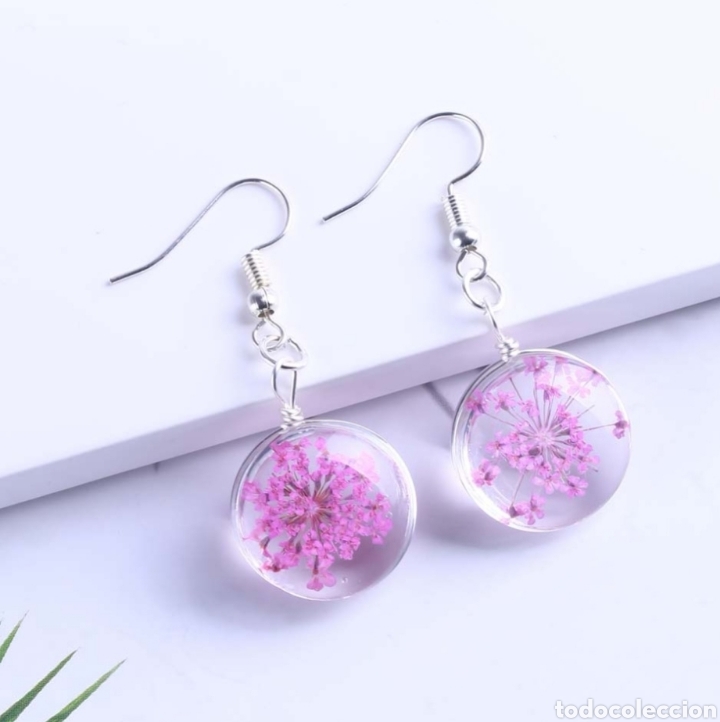Nuevo: Pendientes de Flores Secas ENV&Iacute;O GRATIS!! - Foto 2