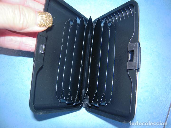 Nuevo: Cartera tarjetas aluminio gris - Foto 4
