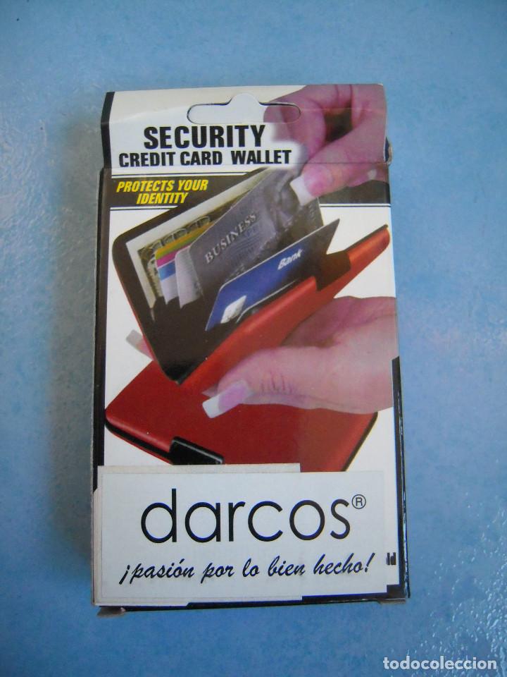 Nuevo: Cartera tarjetas aluminio gris - Foto 5