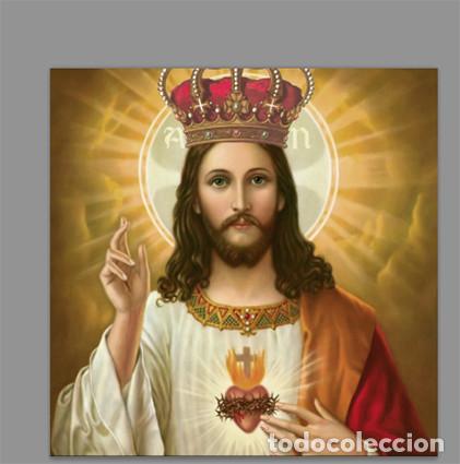 Nuevo: Azulejo 10x10 con el Sagrado Coraz&oacute;n de Jes&uacute;s - Foto 1