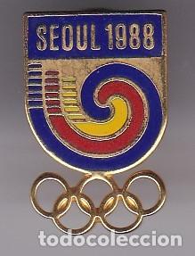 Nuevo: PIN DEL COMITE OLIMPICO DE SEOUL - AROS OLIMPICOS - Foto 1