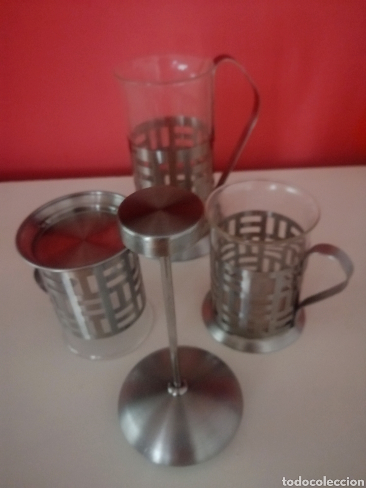 Nuevo: Cafetera/tetera francesa y tazas - Foto 2