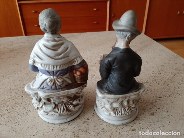 Nuevo: Pareja de ancianos de ceramica - Foto 2