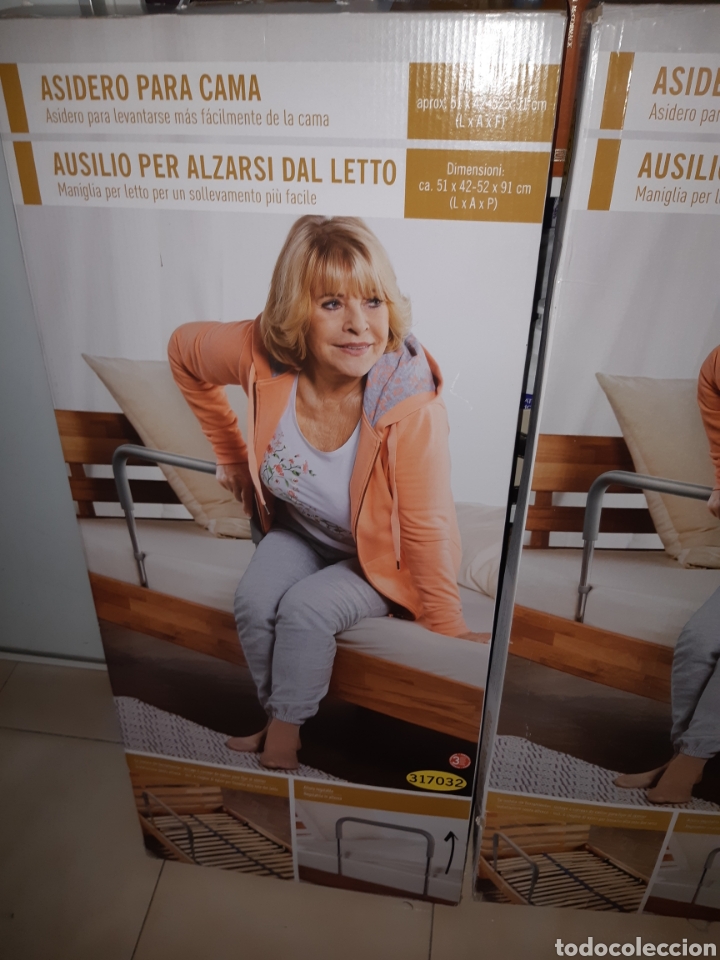 Nuevo: OTROS GOYO ● ASIDERO MET&Aacute;LICO PARA AYUDA A MAYORES ● PARA CAMA DE 90 CMS ● NUEVO ● SDT