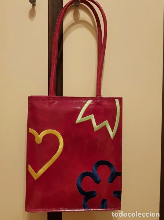 Nuevo: Bolso de piel rosa. - Foto 1