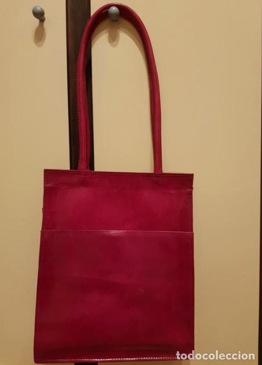 Nuevo: Bolso de piel rosa. - Foto 2