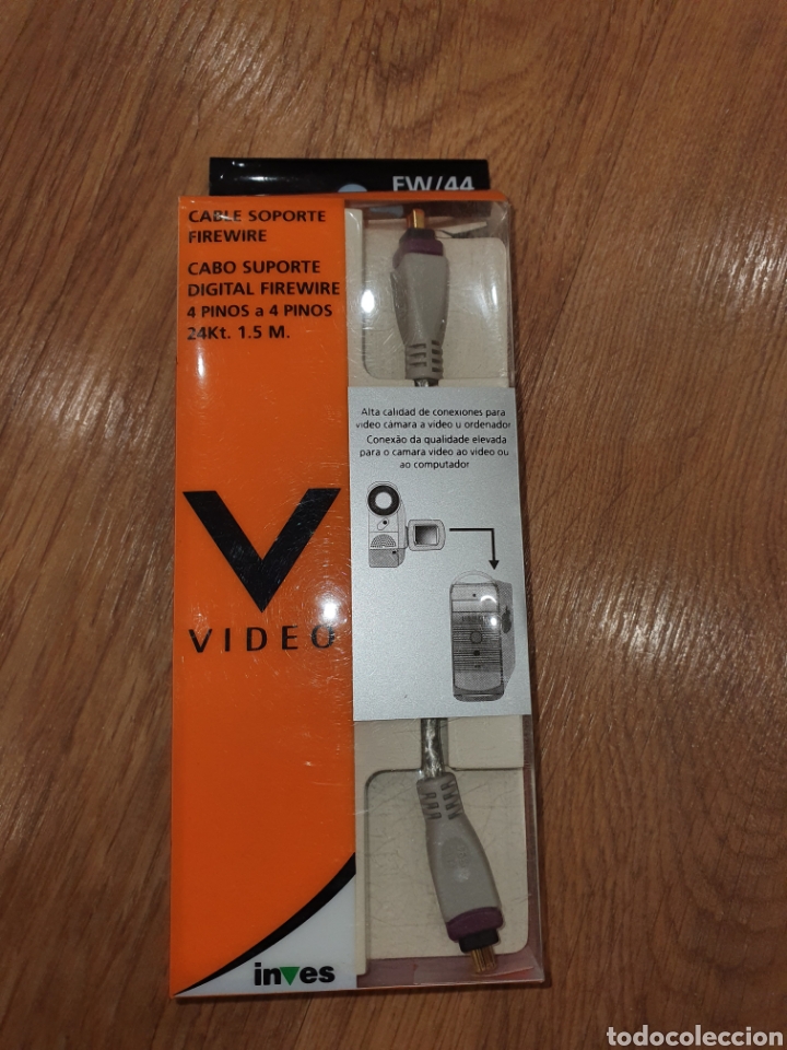 Nuevo: cable firewire de 4 pin a 4 pin - Foto 1