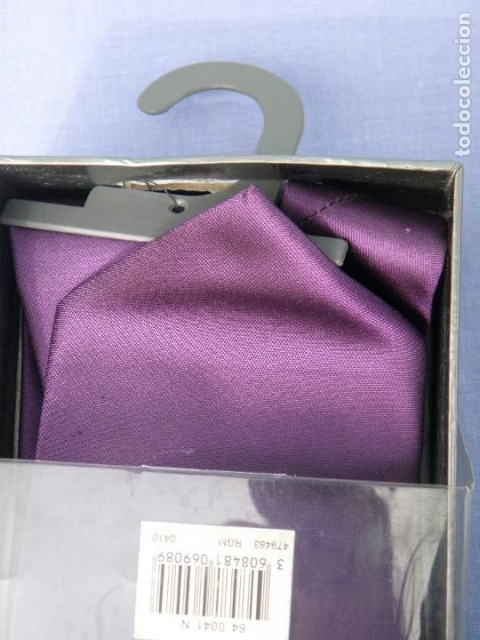Nuevo: Corbata morada de seda a estrenar - Foto 4