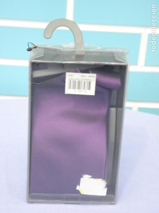 Nuevo: Corbata morada de seda a estrenar - Foto 1