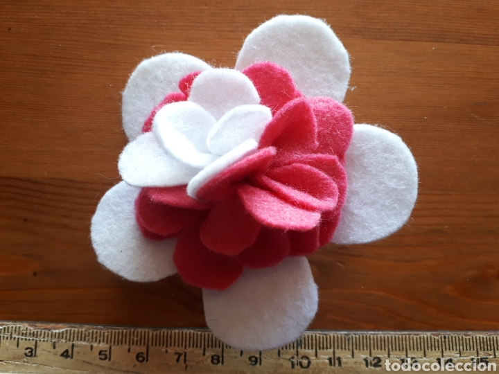 Nuevo: Broche flor artesanal - Foto 1