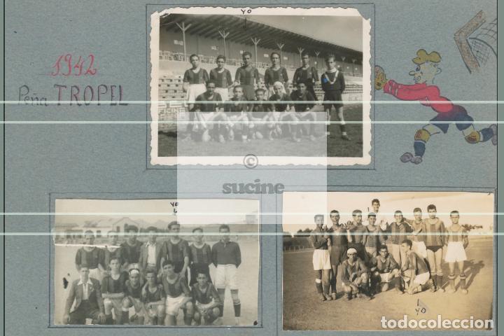 Nuovo: EQUIPO DE FUTBOL PE&Ntilde;A TROPEL A&Ntilde;O 1942 CASTELLON